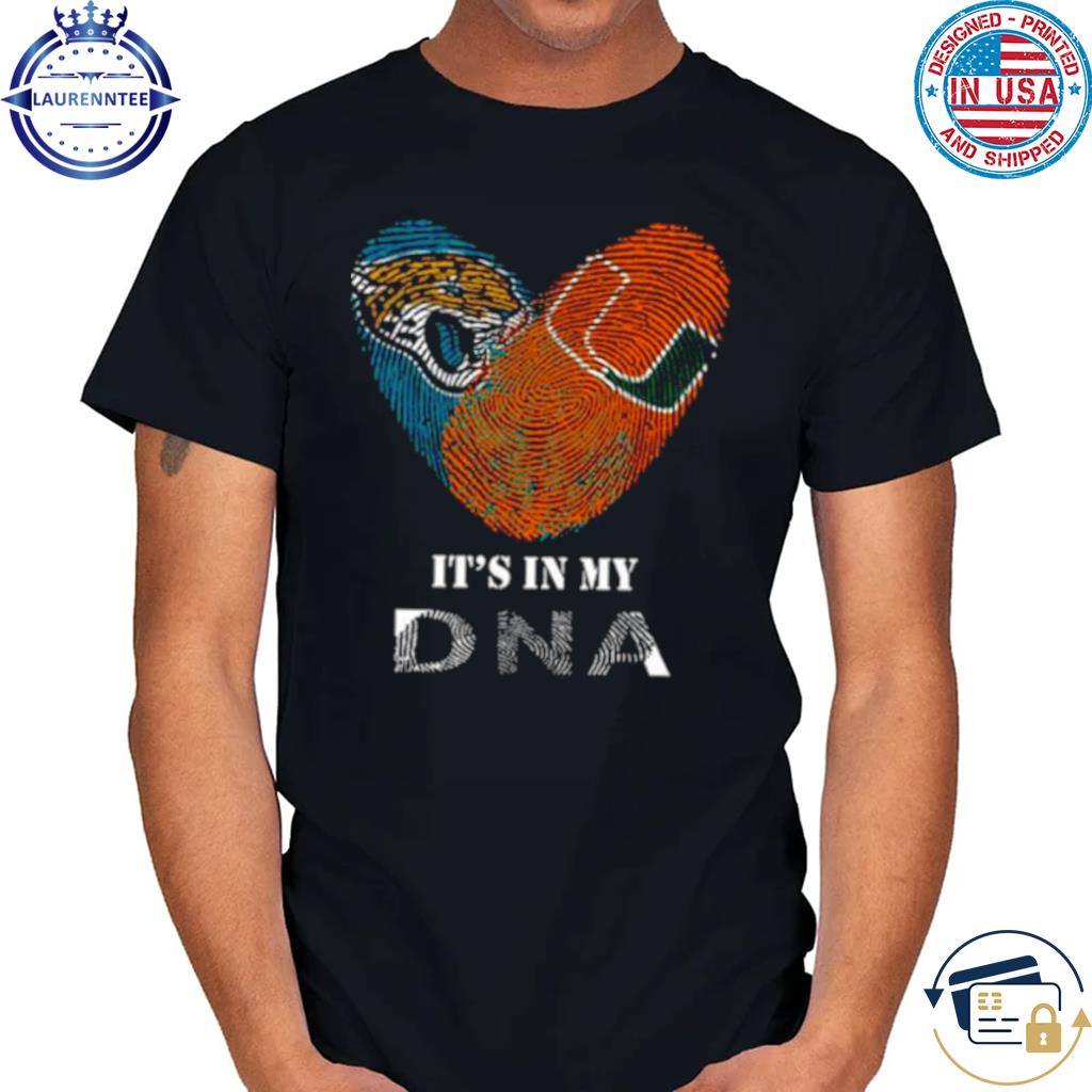 Jacksonville Jaguars Football It's In My Dna 2023 Shirt