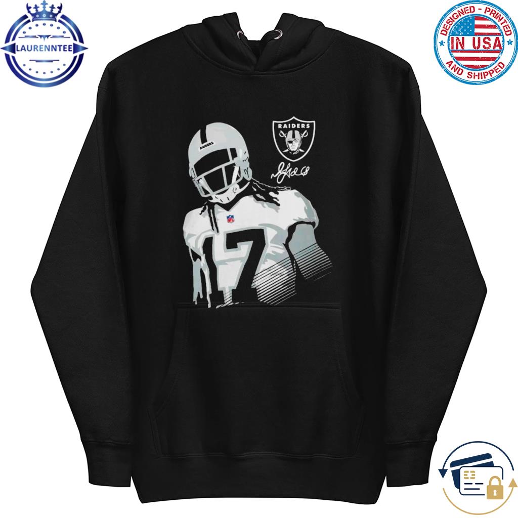 Las Vegas Raiders Davante Adams Black Player Shirt