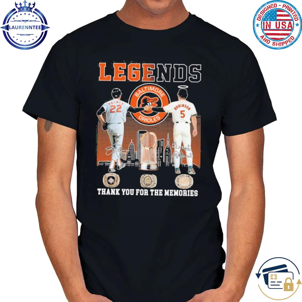 Official legends Baltimore Orioles Palmer And Robinson Thank You