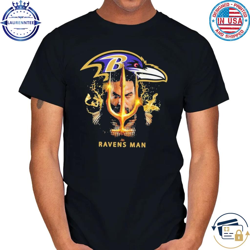 Ravens Man x Aquaman Shirt, hoodie, sweater, long sleeve and tank top