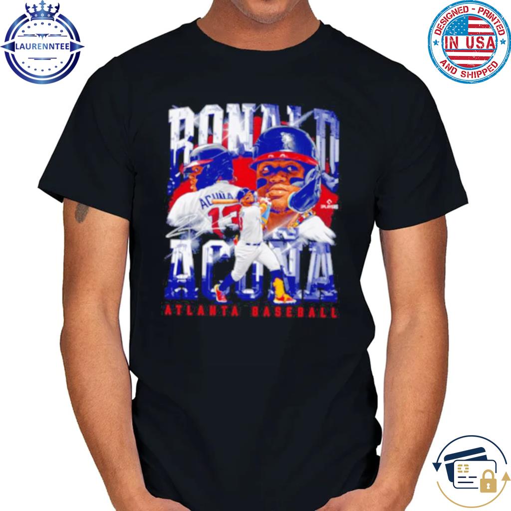 Ronald Acuna Jr. Atlanta Vintage Baseball Shirt