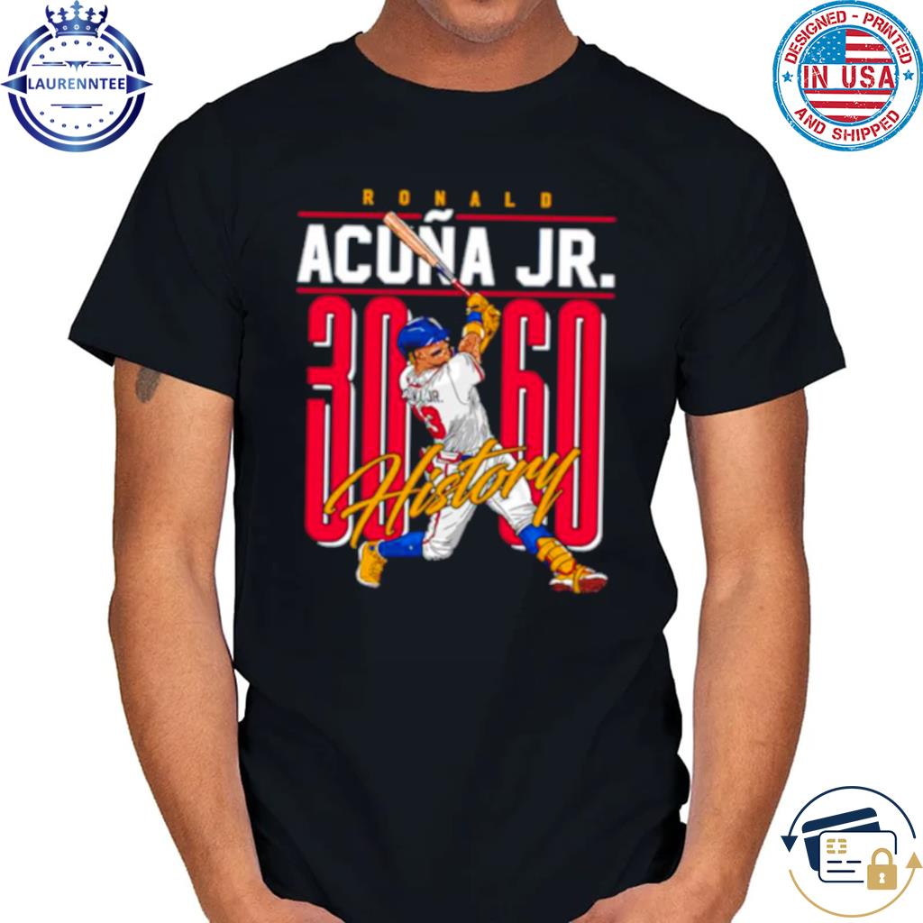 Ronald Acuna Jr. History Mlbpa Baseball Shirt