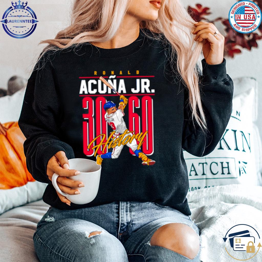 Ronald Acuna Jr. History Mlbpa Baseball Shirt