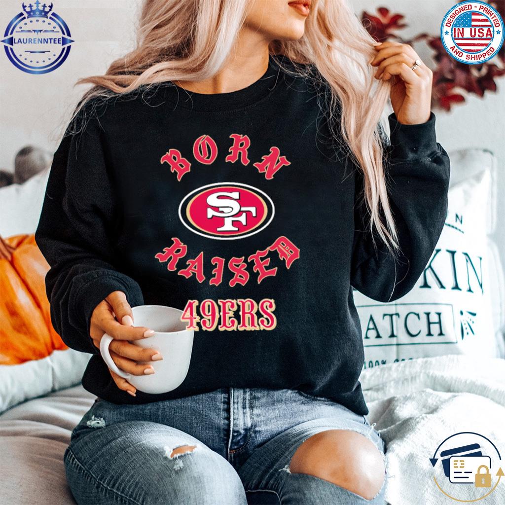 San Francisco 49ers Born x Raised Unisex Pullover Hoodie - Black