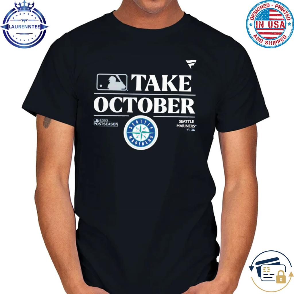 Seattle Mariners Fanatics Branded 2023 Postseason Locker Room T-shirt