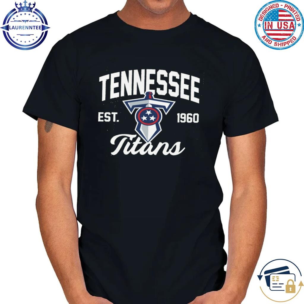 Tennessee Titans Gameday Couture Women's Tackle Titan Boyfriend Washed  T-Shirt - Gray