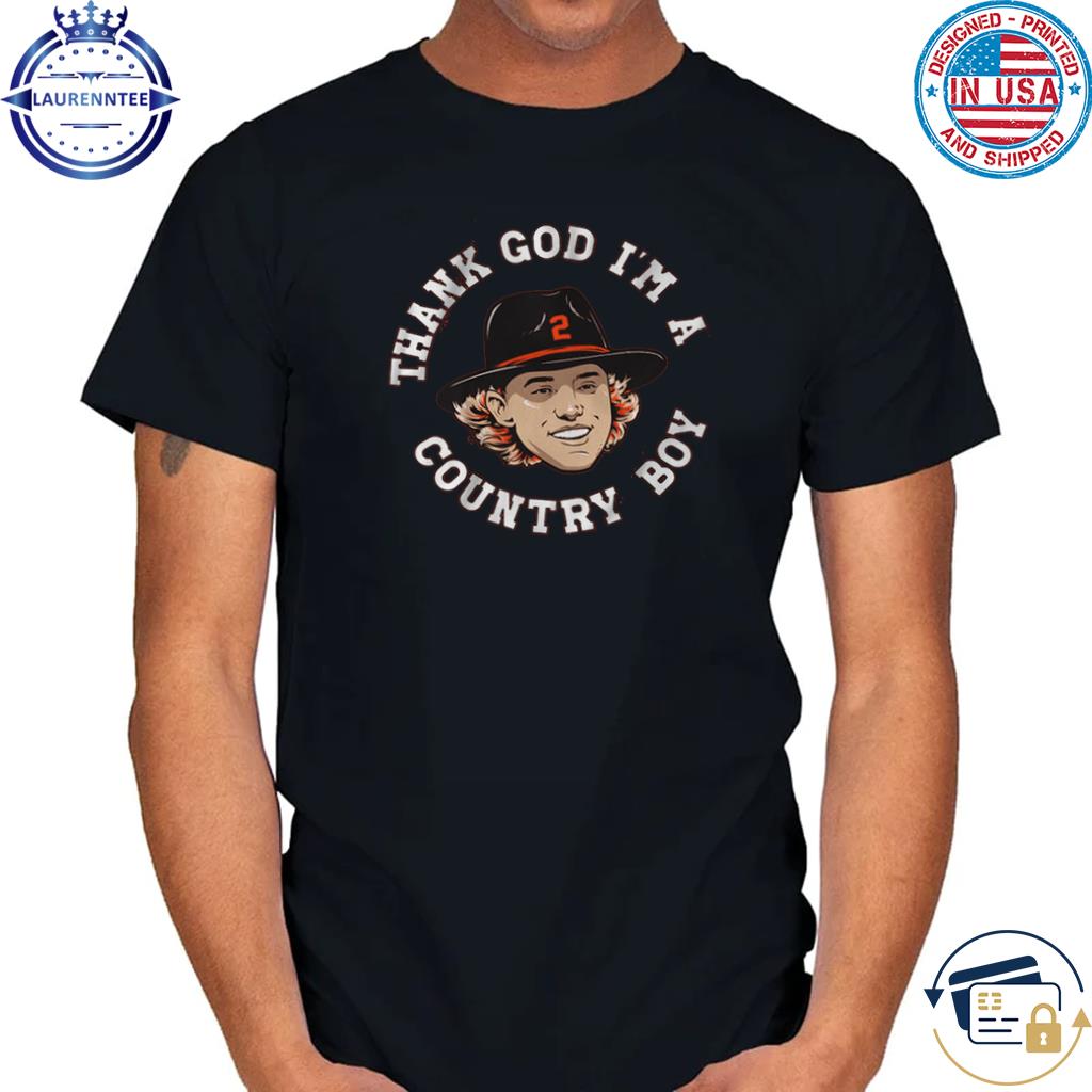 Gunnar Henderson Thank God I'm A Country Boy T-Shirt, hoodie, sweater, long  sleeve and tank top