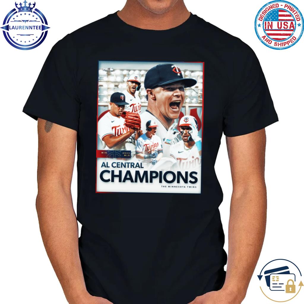 Minnesota Baseball Club Twins 2023 Al Central Division Champions Minnesota  Twins shirt, hoodie, sweater, long sleeve and tank top