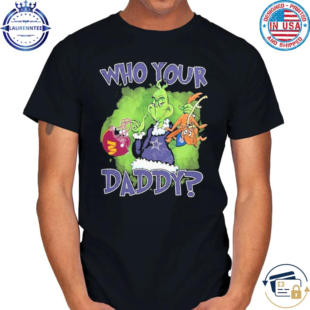 Official The Grinch Washington Commanders Dallas Cowboys Shirt