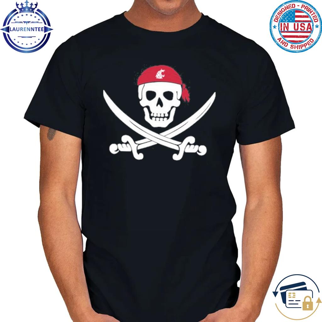 Washington state men's golf pirate skull shirt, hoodie, sweater, long  sleeve and tank top