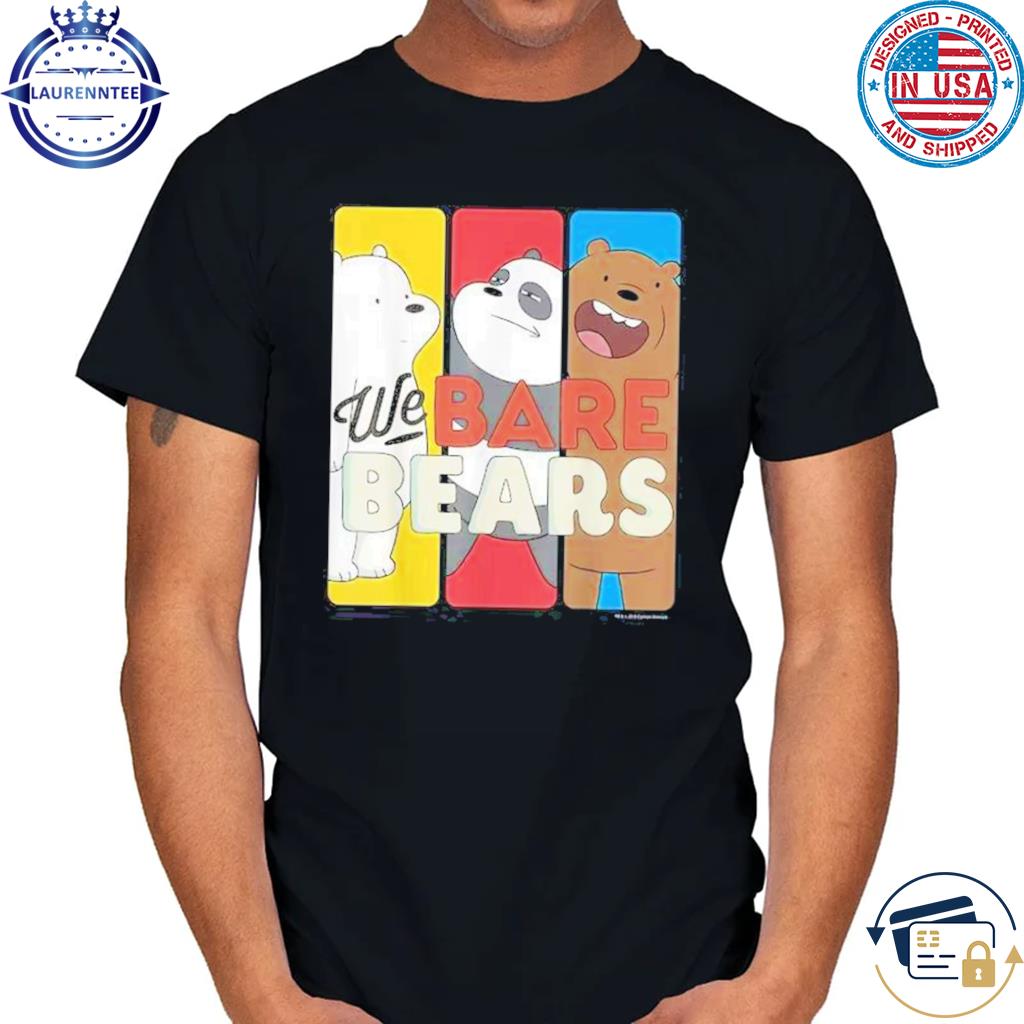 We Bare Bears Panels Adult Short-Sleeve T-Shirt, hoodie, sweater, long  sleeve and tank top