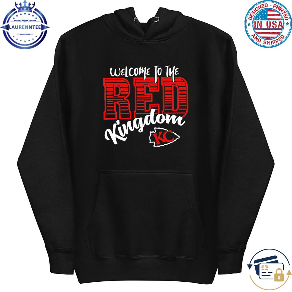 KC Kingdom Fan Long Sleeve Red T-shirt - Grace Thru Faith