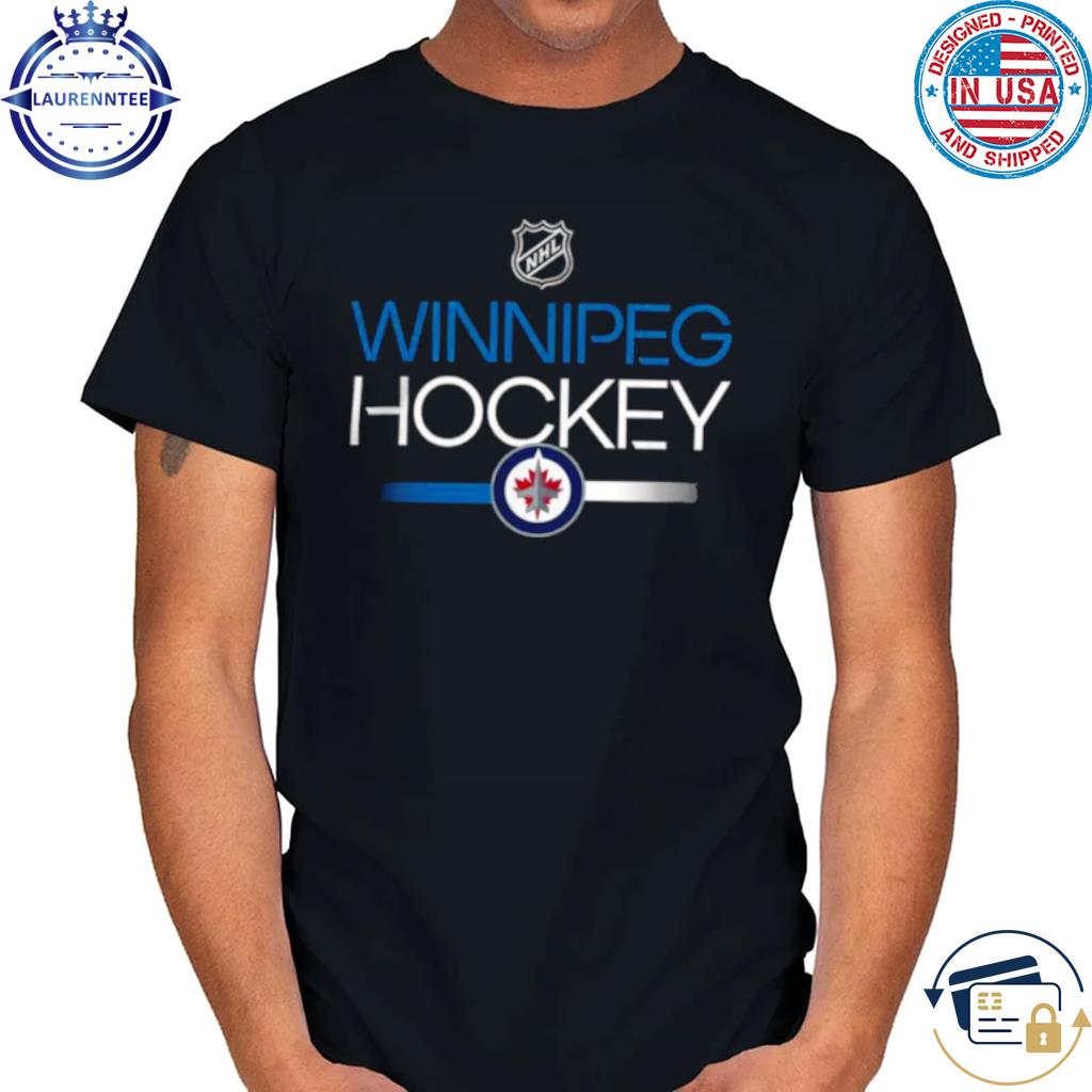 Official Winnipeg jets authentic pro primary replen T-shirt