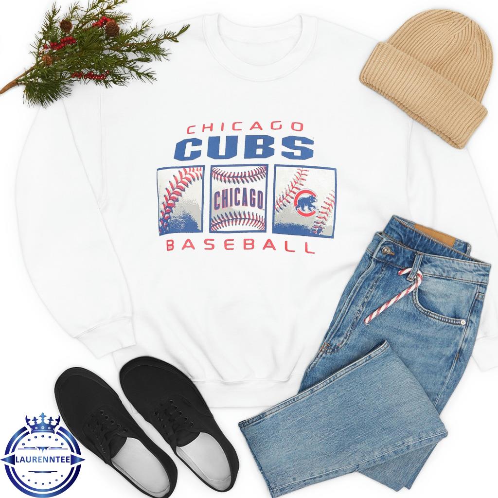 Youth Heathered Gray Chicago Cubs Tri-Logo T-Shirt, hoodie, sweater, long  sleeve and tank top