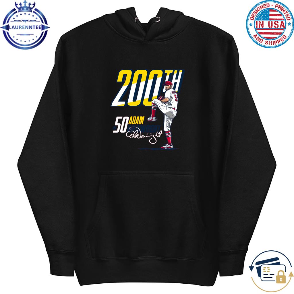 Adam Wainwright 200th MLBPA baseball signature shirt, hoodie, sweater and  long sleeve