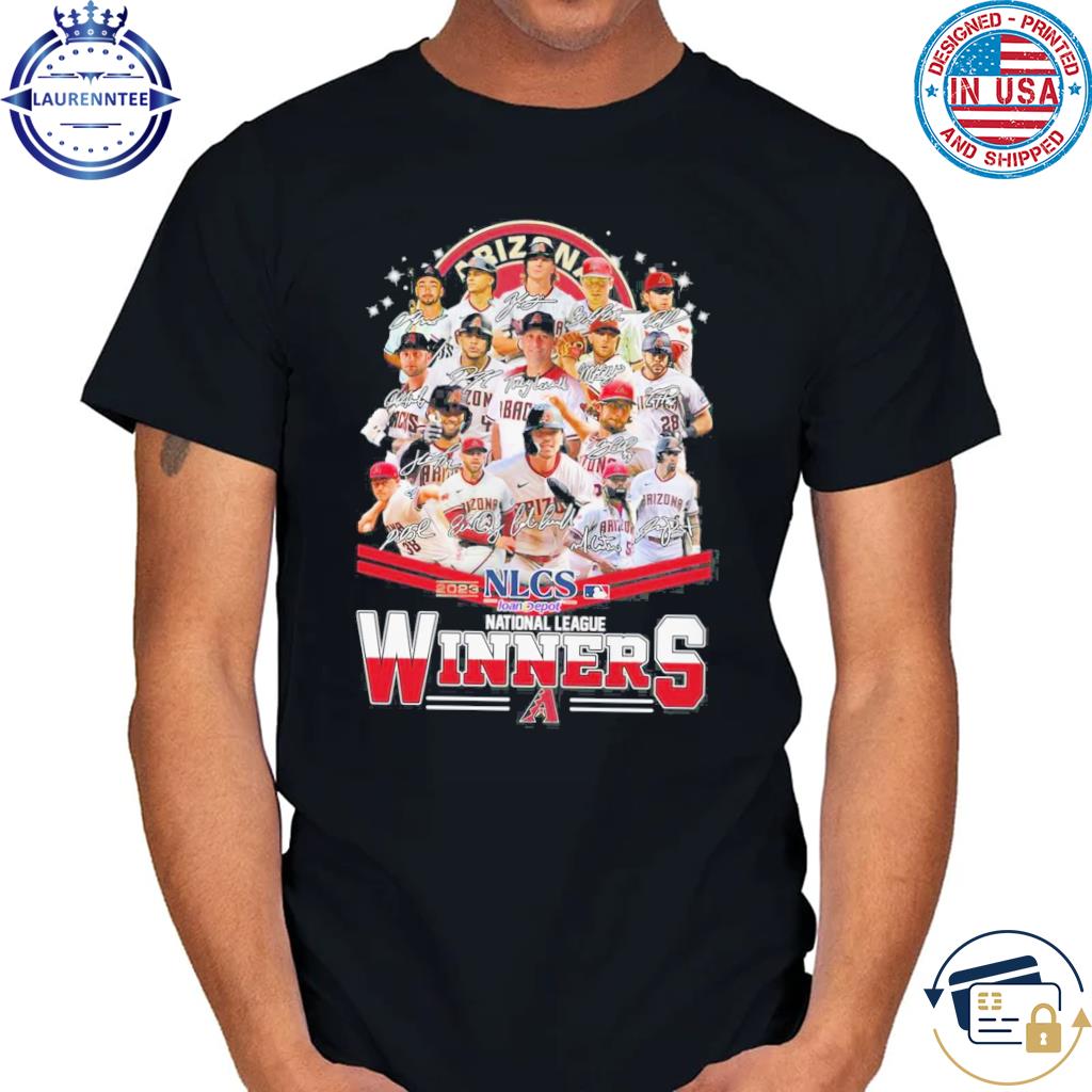 2023 Nlcs Loandepot National League Winners Arizona Diamondbacks T-Shirt