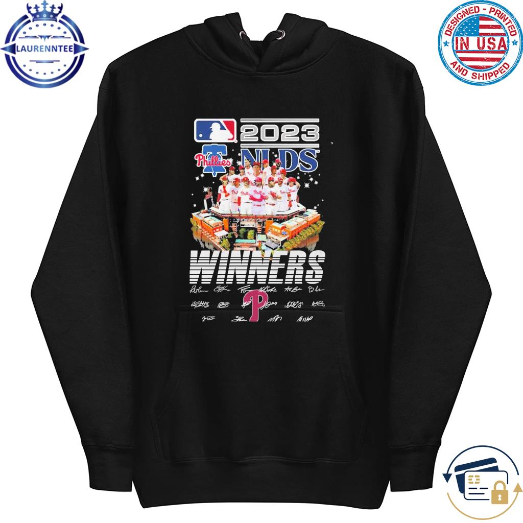 Philadelphia Phillies Team NLDS Champions 2023 Signatures Shirt, hoodie,  sweater, long sleeve and tank top