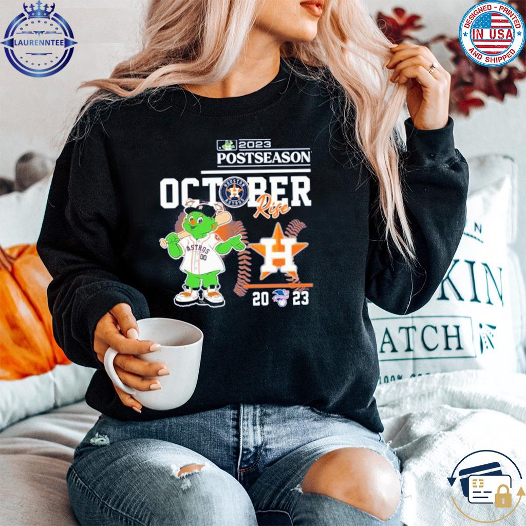 2023 Postseason Houston Astros October Rise 2 Sided Shirt - TeeBlissful