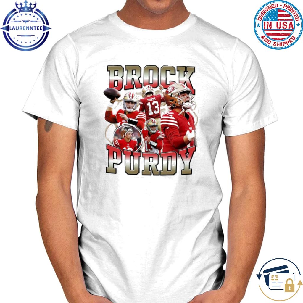 49ers brock purdy 90s Graphic Comfort Colors Shirt - Ink In Action