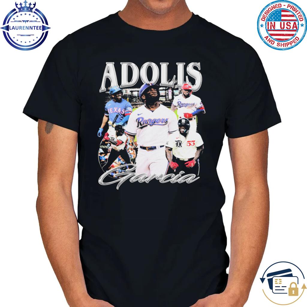 Adolis Garcia 53 Texas Rangers baseball player Vintage shirt