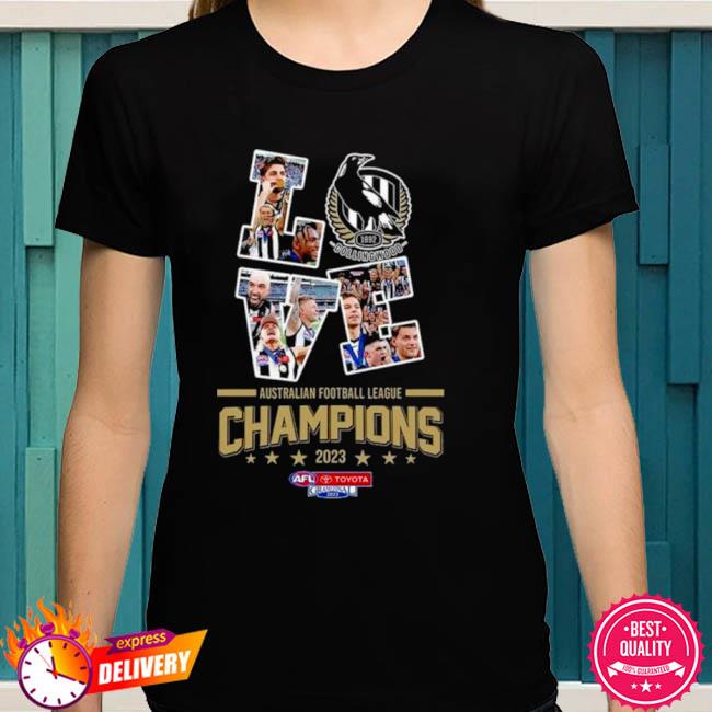 2023 Australia Football League Champions Collingwood Magpies Unisex T-shirt