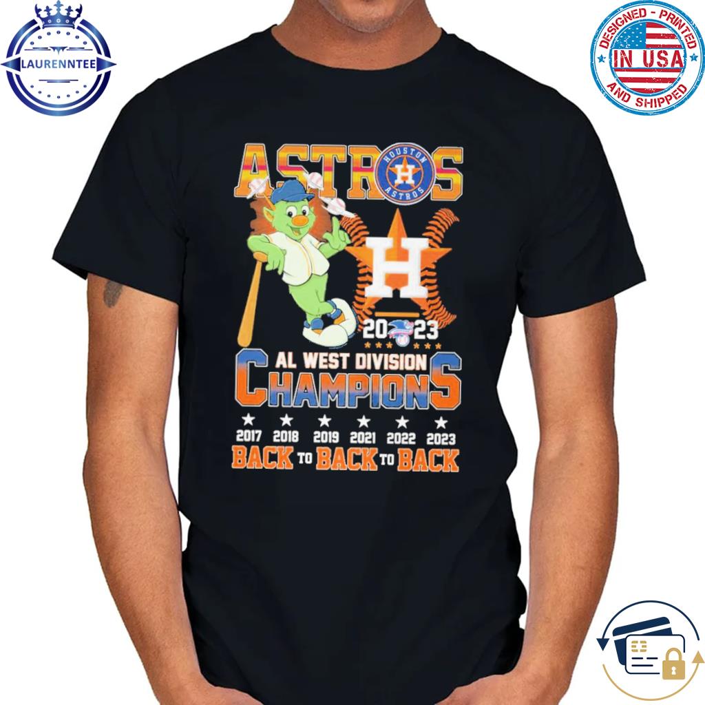 Houston Astros Al West Division Champions Back To Back To Back