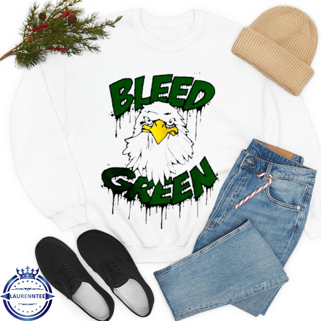 Bleed Green Swoop Philadelphia Eagles Shirt - Limotees