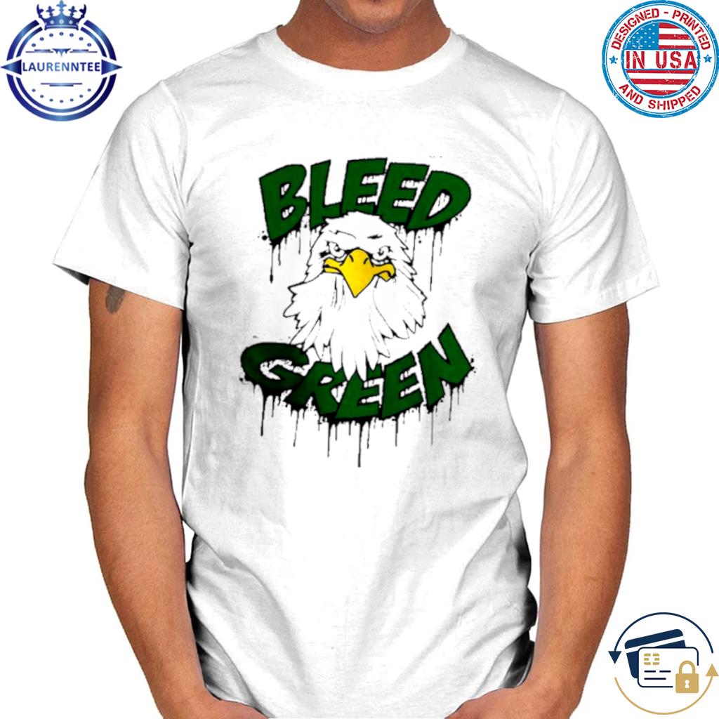 Bleed Green Swoop Philadelphia Eagles Shirt