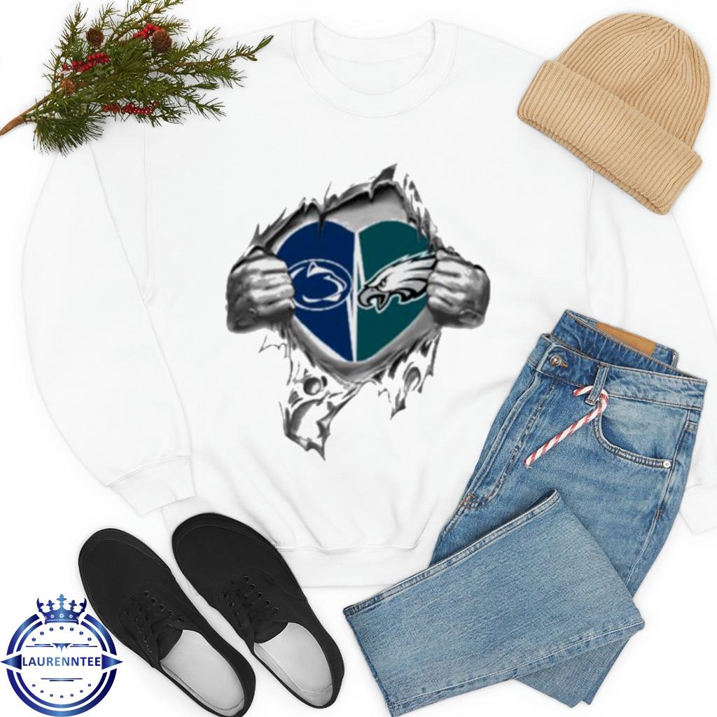 Blood Inside Me New York Jets And New York Yankees It's In My Heart T Shirt,  hoodie, sweater, long sleeve and tank top