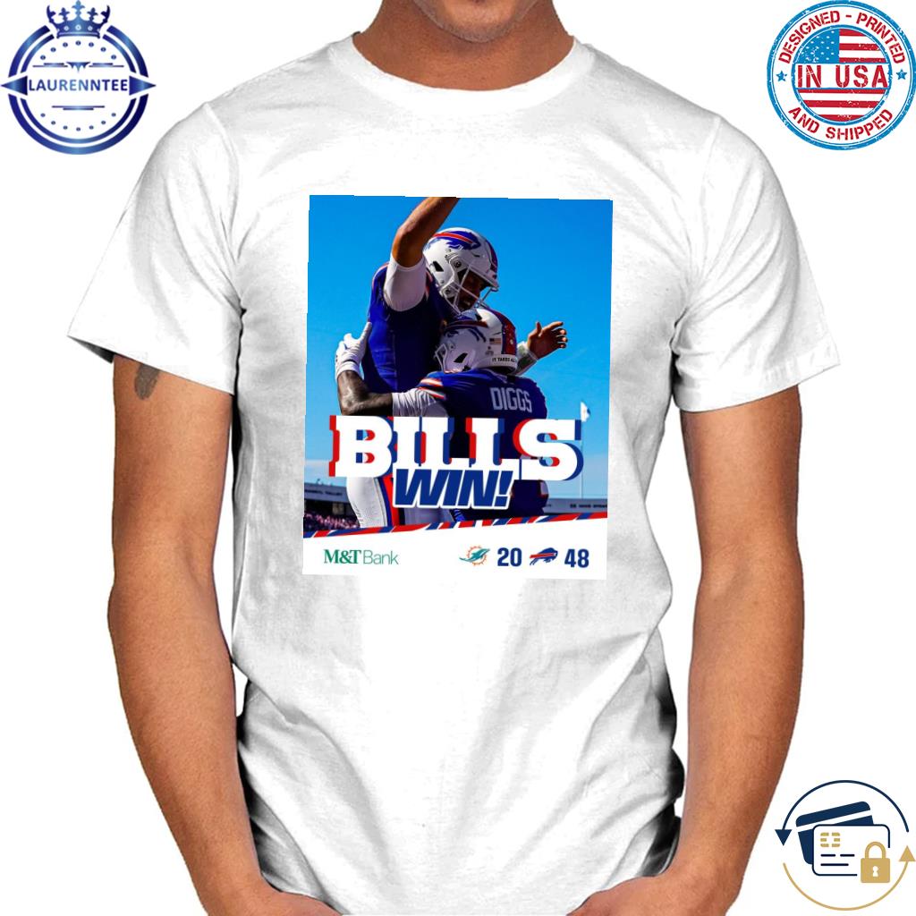 Buffalo bills win 20 48 shirt, hoodie, sweater, long sleeve and