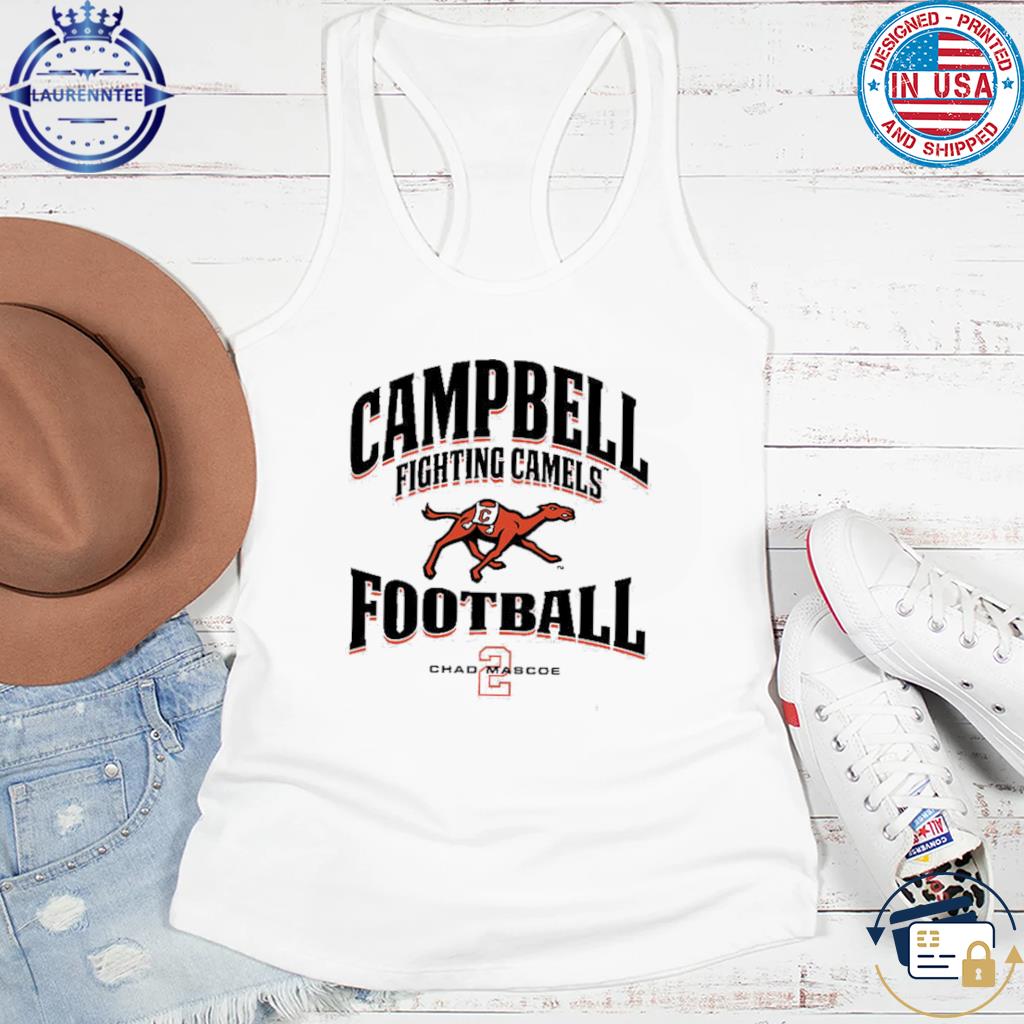 LASublimation Campbell - NCAA Football : Chad Mascoe - Orange Replica Jersey FullColor / Small