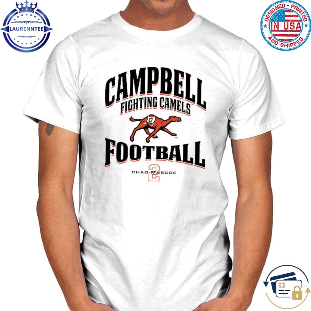 LASublimation Campbell - NCAA Football : Chad Mascoe - Orange Replica Jersey FullColor / Small