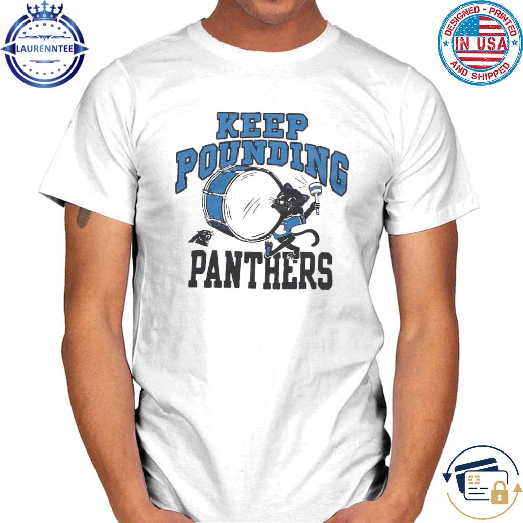 Carolina Panthers Cutoff Sleeve Sweatshirt 