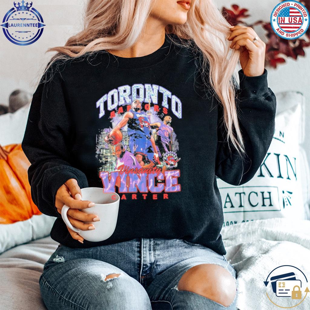 Vince Carter Toronto Raptors Mitchell Ness Hardwood Classics Bling Concert  Player T-Shirt, hoodie, sweater and long sleeve