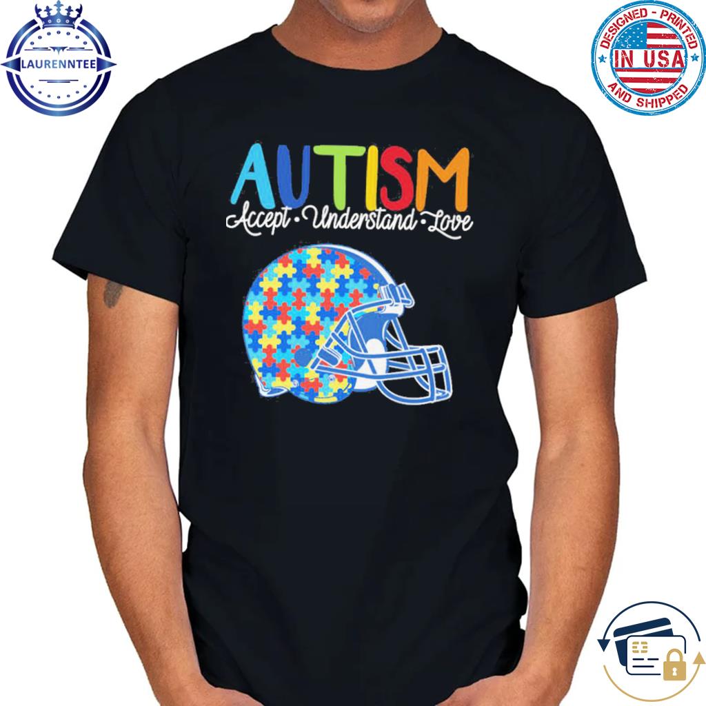 Official Cleveland browns NFL autism awareness accept understand love T- shirt, hoodie, tank top, sweater and long sleeve t-shirt