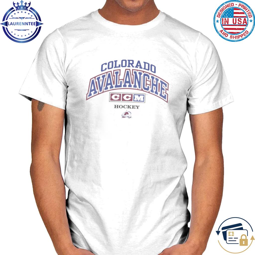 Vintage NHL (CCM) - Colorado Avalanche Stanley Cup T-Shirt 1990s Large