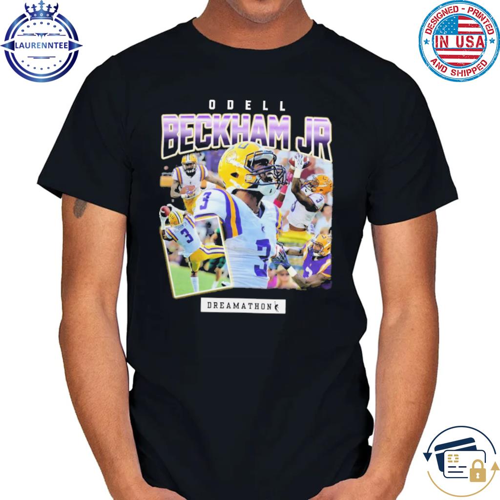 Buy Odell Beckham Jr New York Giants Dreamathon Shirt For Free Shipping  CUSTOM XMAS PRODUCT COMPANY