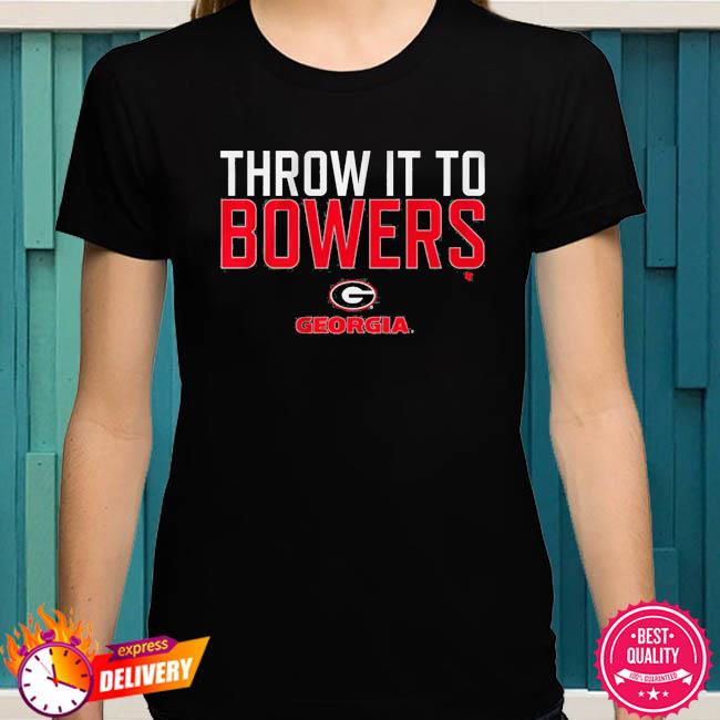 Georgia Football: Brock Bowers Caricature, Adult T-Shirt / 3XL - College Football - Sports Fan Gear | BreakingT