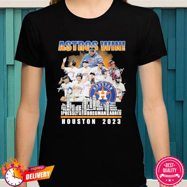 Houston Astros Skyline Players Name 2023 Shirt, hoodie, sweater, long sleeve  and tank top
