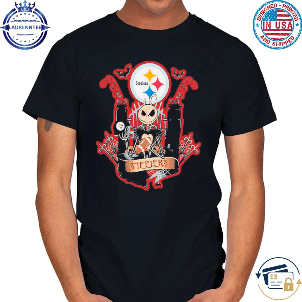 Jack Skellington Halloween Pittsburgh Steelers Fan T-Shirt, hoodie,  sweater, long sleeve and tank top