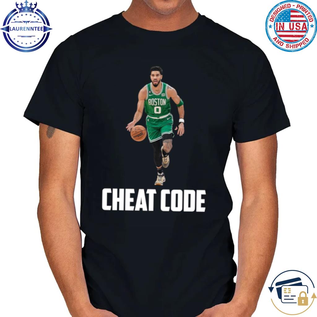 Jayson Tatum Cheat Code Boston Celtics Fan T Shirt