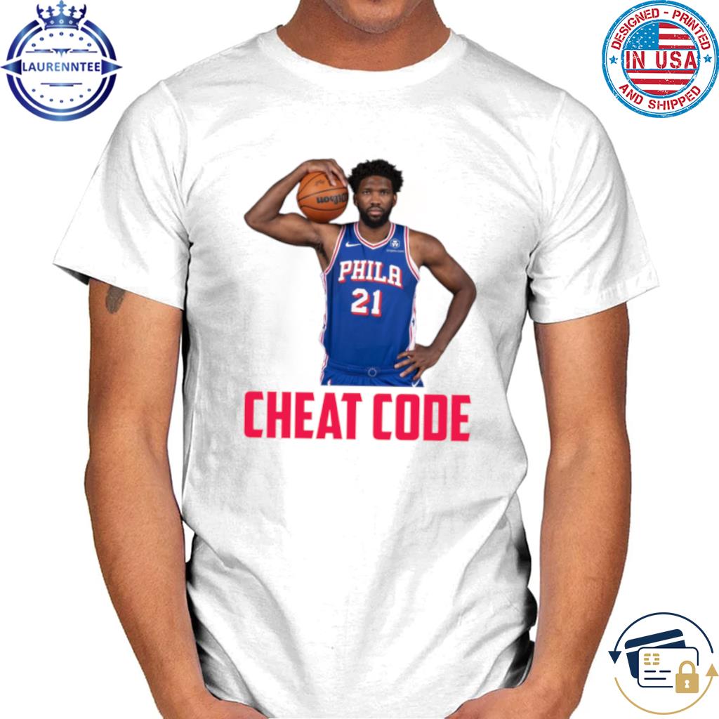 Joel Embiid Cheat Code Philadelphia Basketball T Shirt