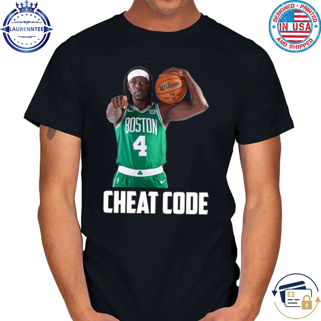 Jrue holiday cheat code fan shirt