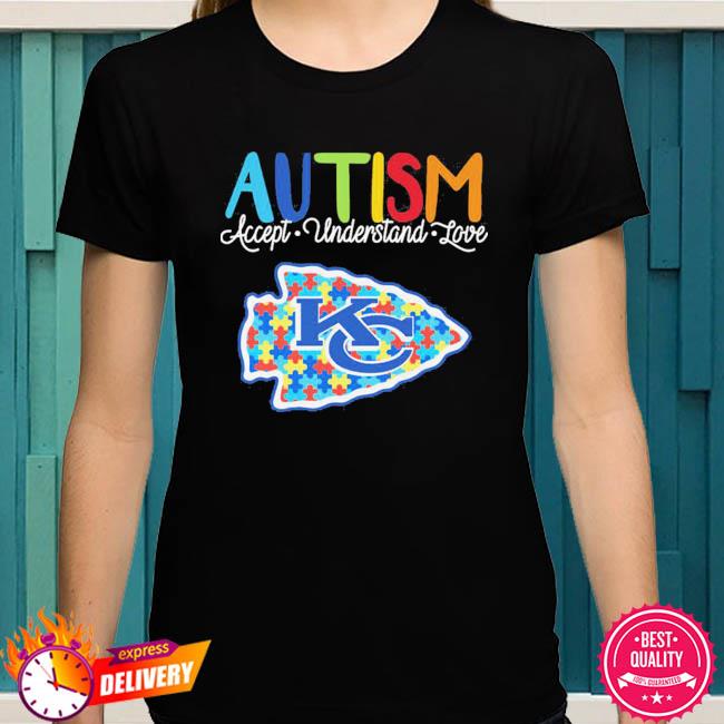 Kansas City Chiefs Crucial Catch Intercept Autism T-shirt - REVER