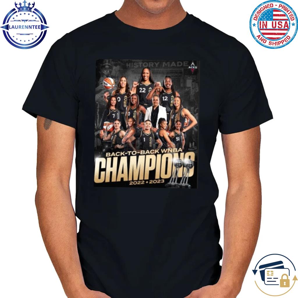 Las Vegas Aces Back-To-Back WNBA Champions 2022-2023 Finals Shirt, hoodie,  sweater, long sleeve and tank top