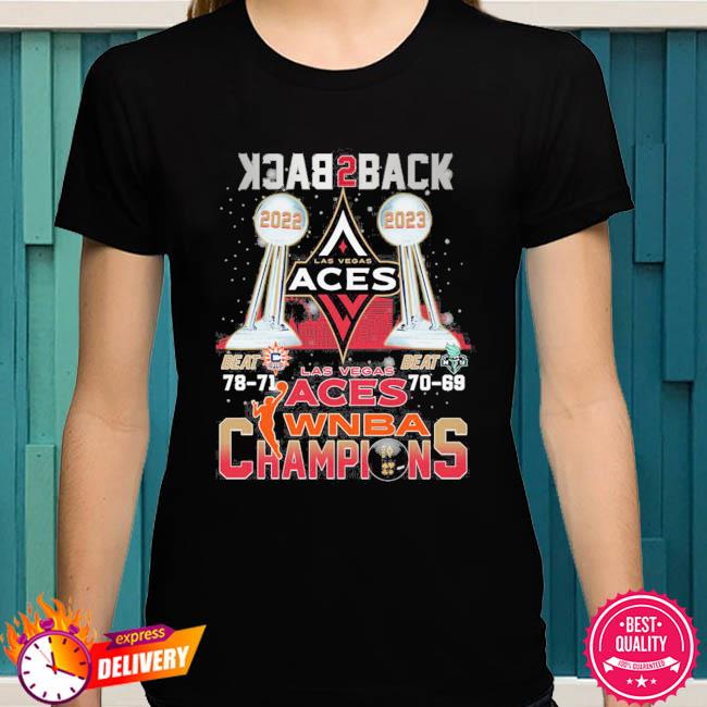 Las Vegas Aces back 2 back WNBA champions shirt, hoodie, sweater, long  sleeve and tank top