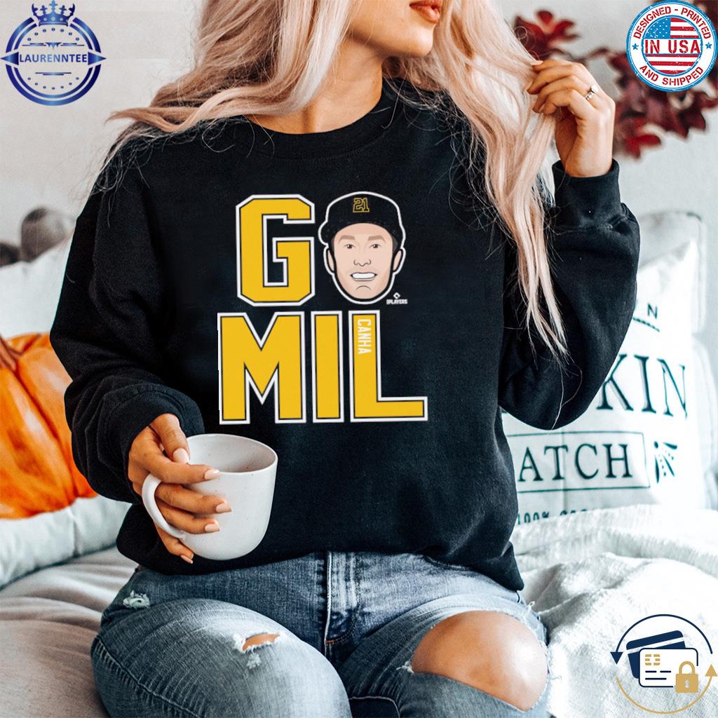 Official mark canha milwaukee go mil shirt, hoodie, sweater, long sleeve  and tank top