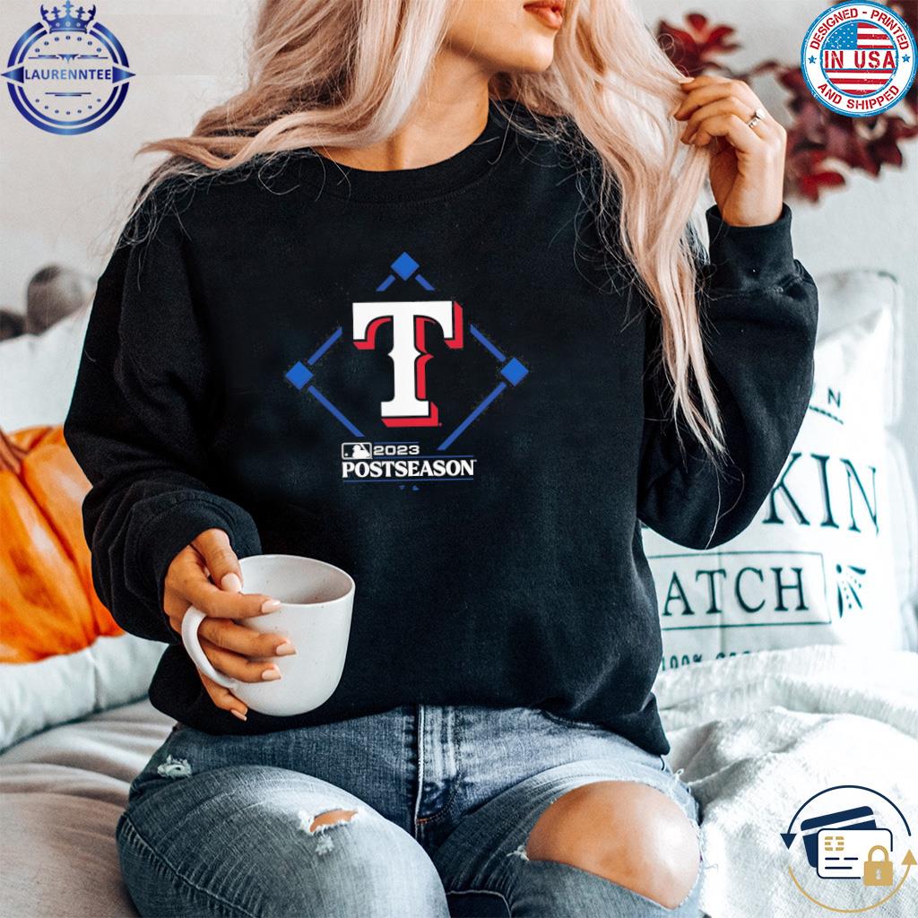 Men's Fanatics Branded Black Texas Rangers 2023 Postseason Around the Horn  T-Shirt, hoodie, sweater, long sleeve and tank top