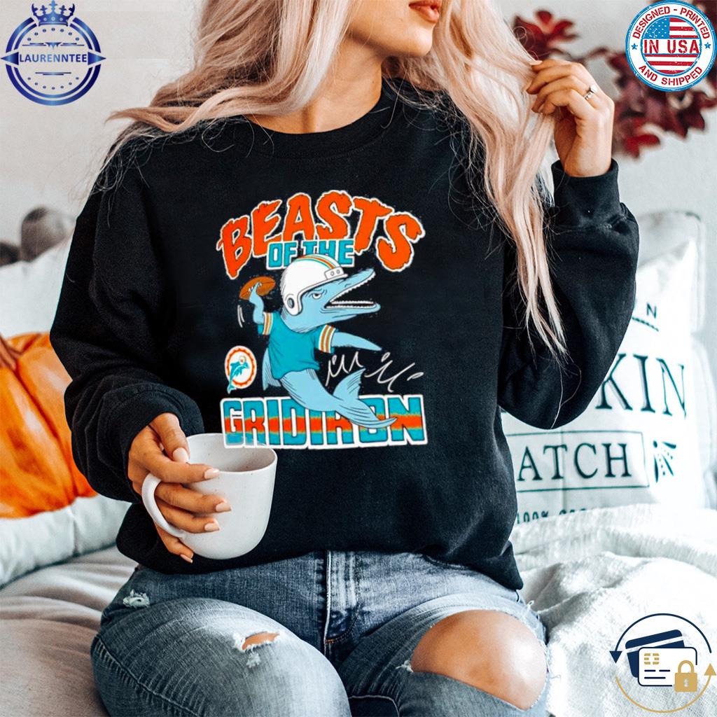 Miami Dolphins Beasts Of The Gridiron T-shirt,Sweater, Hoodie, And Long  Sleeved, Ladies, Tank Top