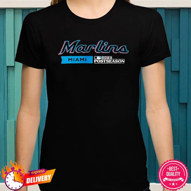 Miami Marlins 2023 Postseason Authentic Collection Dugout T Shirt